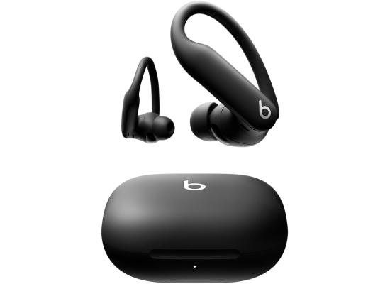 Beats Powerbeats Pro 2 - Wireless Noise Cancelling Workout Earbuds with Secure- Fit Earhooks, Up to 45-Hour Battery with Charging Case, Sweat & Water Resistant, Heart Rate Monitoring - Jet Black